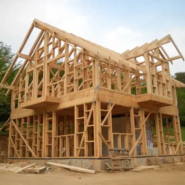 Houtbouw (houtskeletbouw)