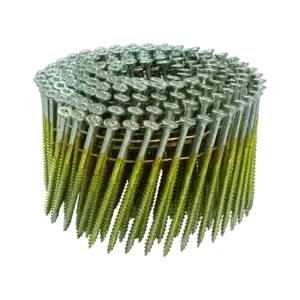 Tackscrew schroeven op rol 15-16° wit verzinkt 4.0 x 50-80 mm platkop torx 20