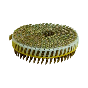 Tackscrew op rol 15-16° geel verzinkt 4.0 x 35 mm TORX