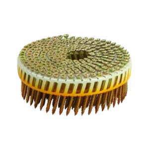 Tackscrew schroeven op rol 15-16° Geel verzinkt 4.0 x 30, 32, 35 mm platkop met kruiskop